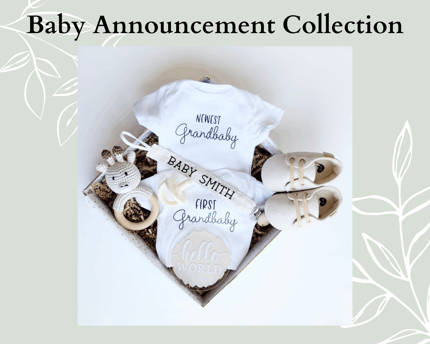 Baby Announcement Gift Boxes