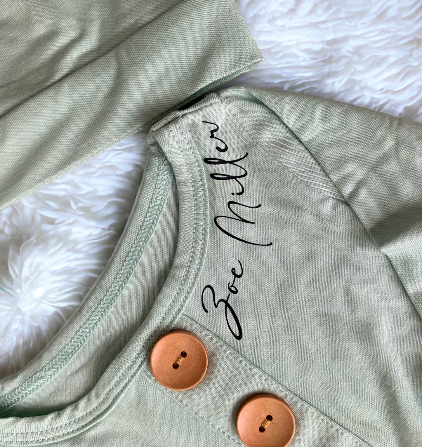 Custom Newborn Baby Knot Gown