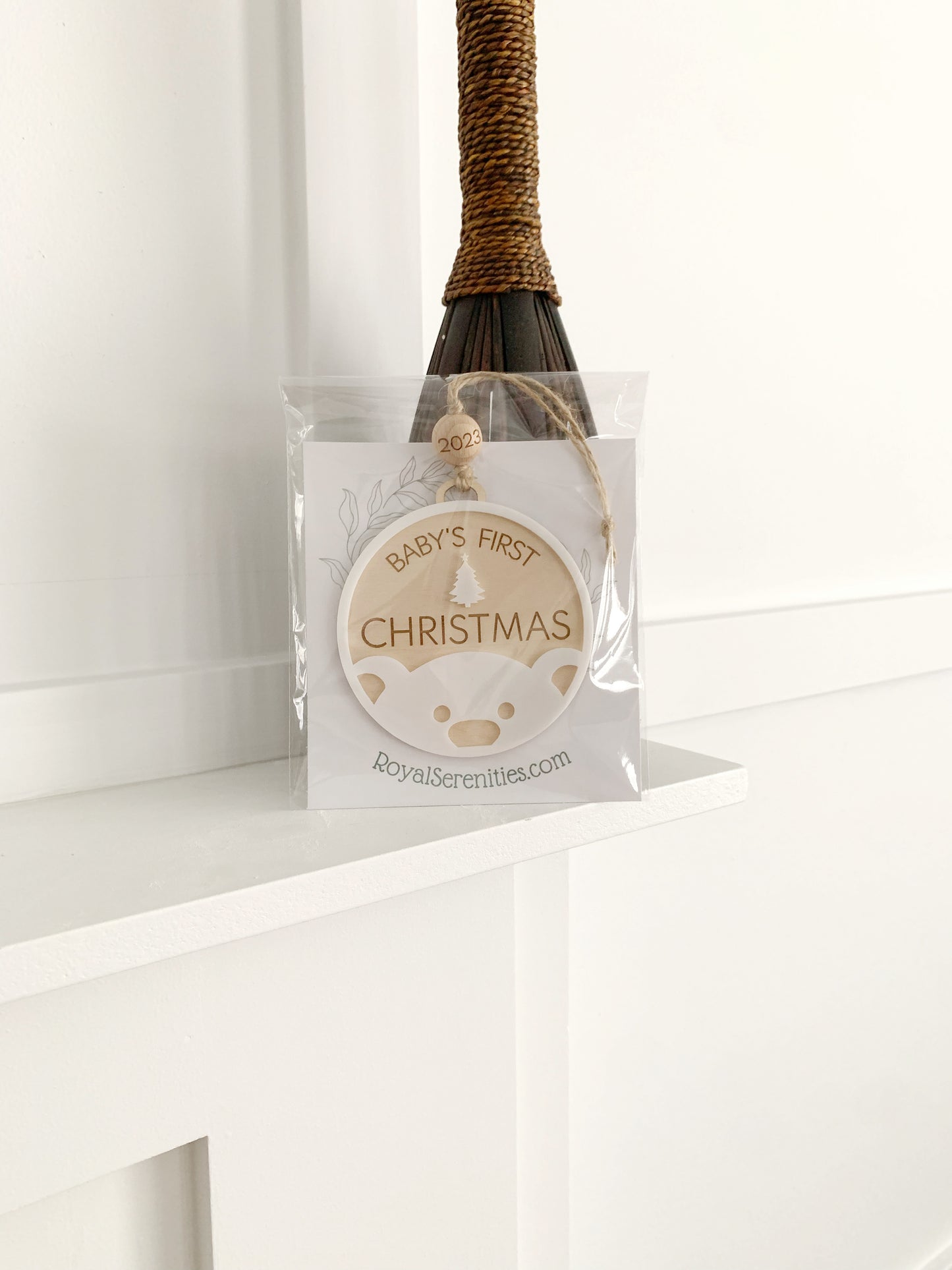 Baby’s First Christmas - Bear Ornament - 2023