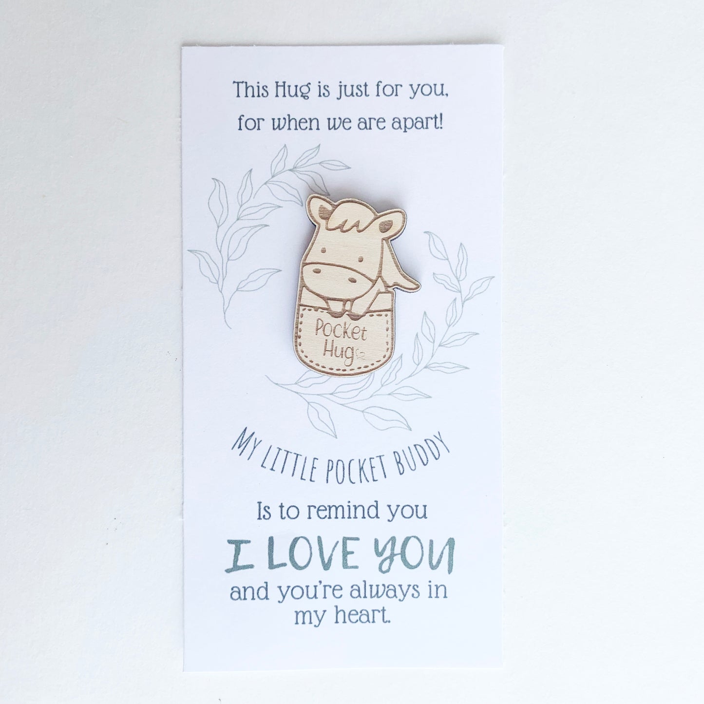 Pocket Pal Hug, Child Separation Anxiety gift, Pocket Friend, Pocket Pet