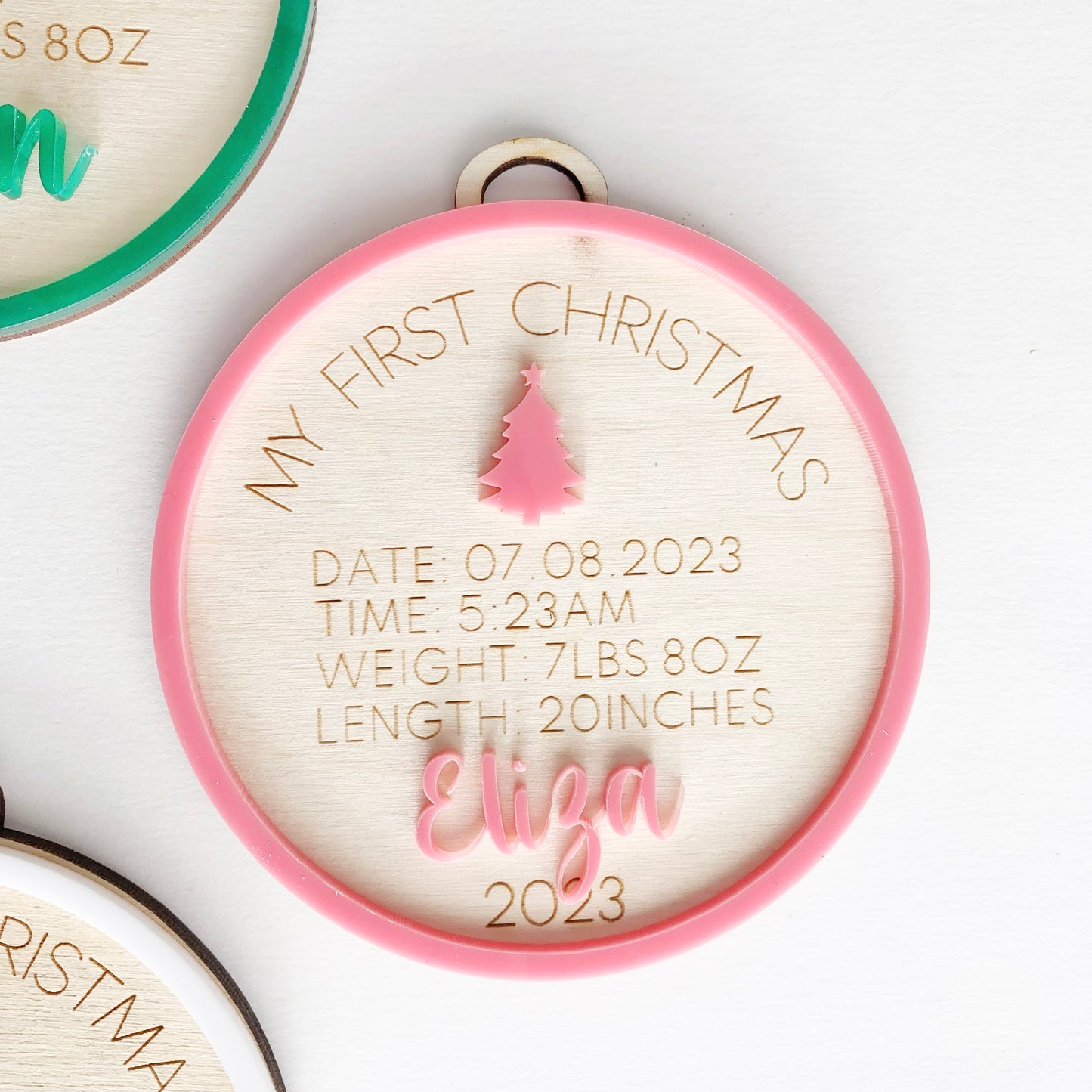 My First Christmas Ornament - Baby’s First Christmas 2023