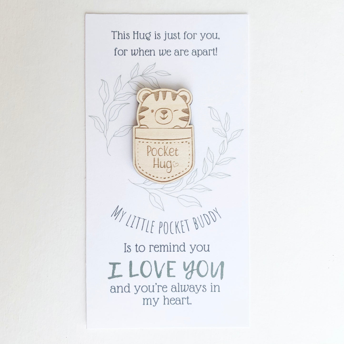 Pocket Pal Hug, Child Separation Anxiety gift, Pocket Friend, Pocket Pet