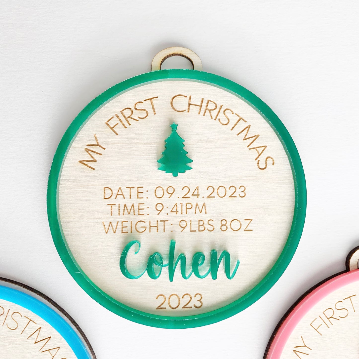 My First Christmas Ornament - Baby’s First Christmas 2023
