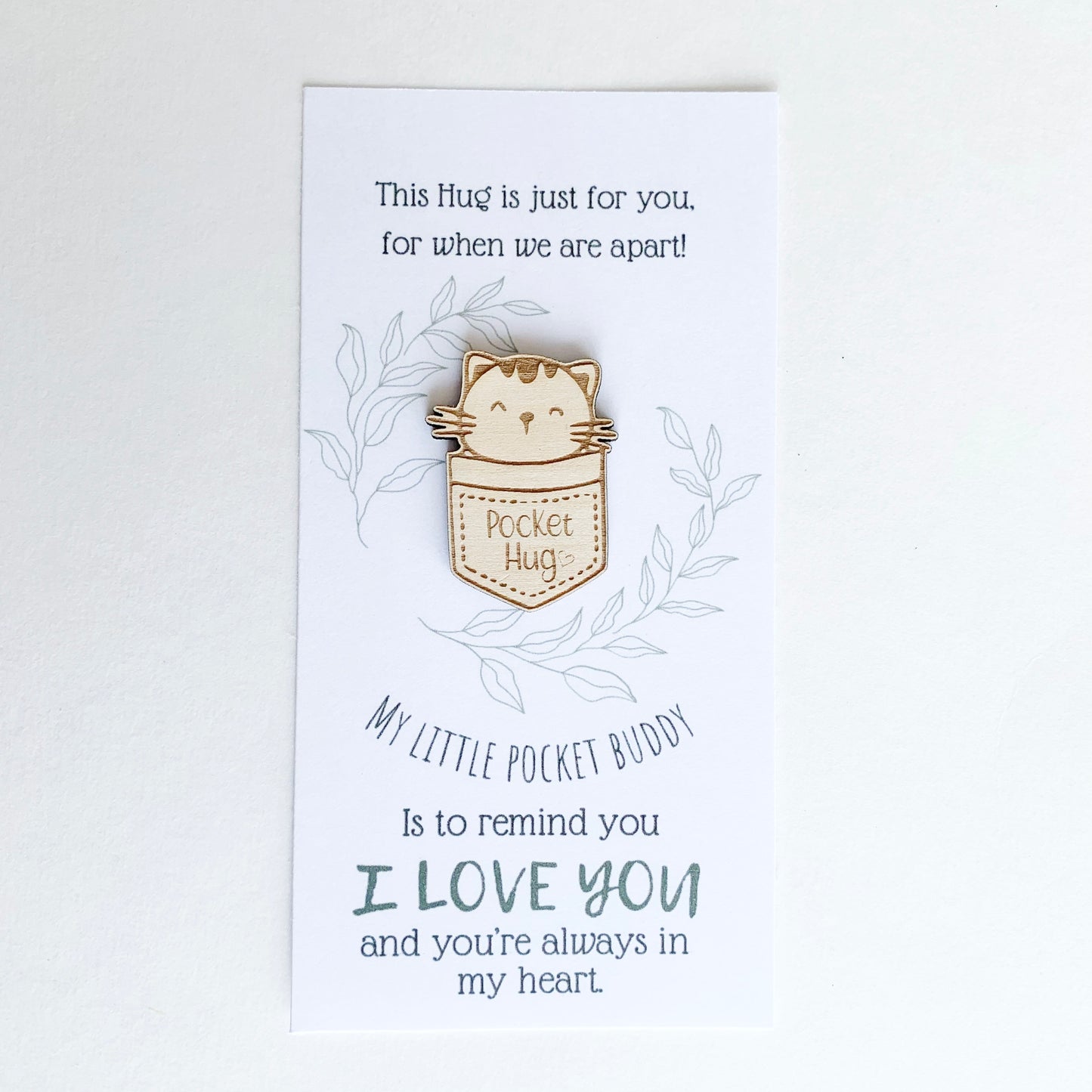 Pocket Pal Hug, Child Separation Anxiety gift, Pocket Friend, Pocket Pet