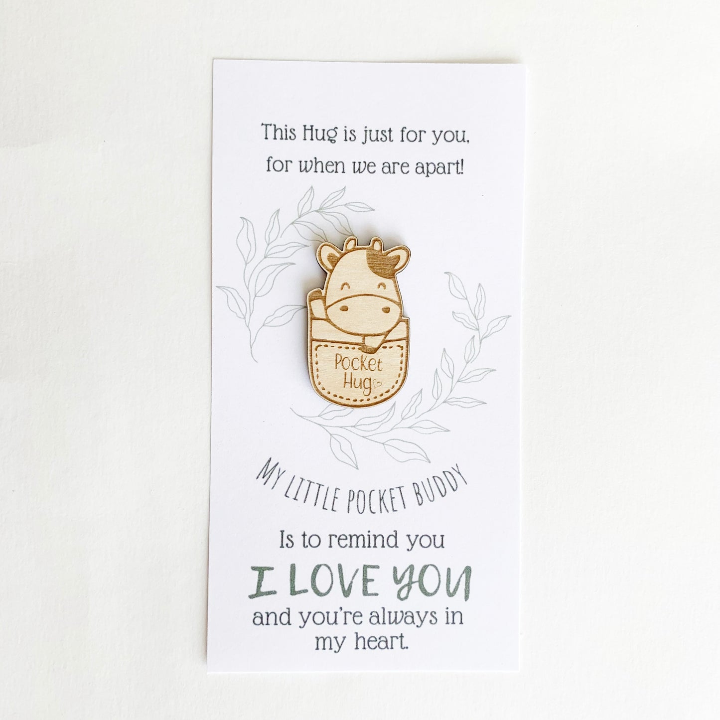 Pocket Pal Hug, Child Separation Anxiety gift, Pocket Friend, Pocket Pet