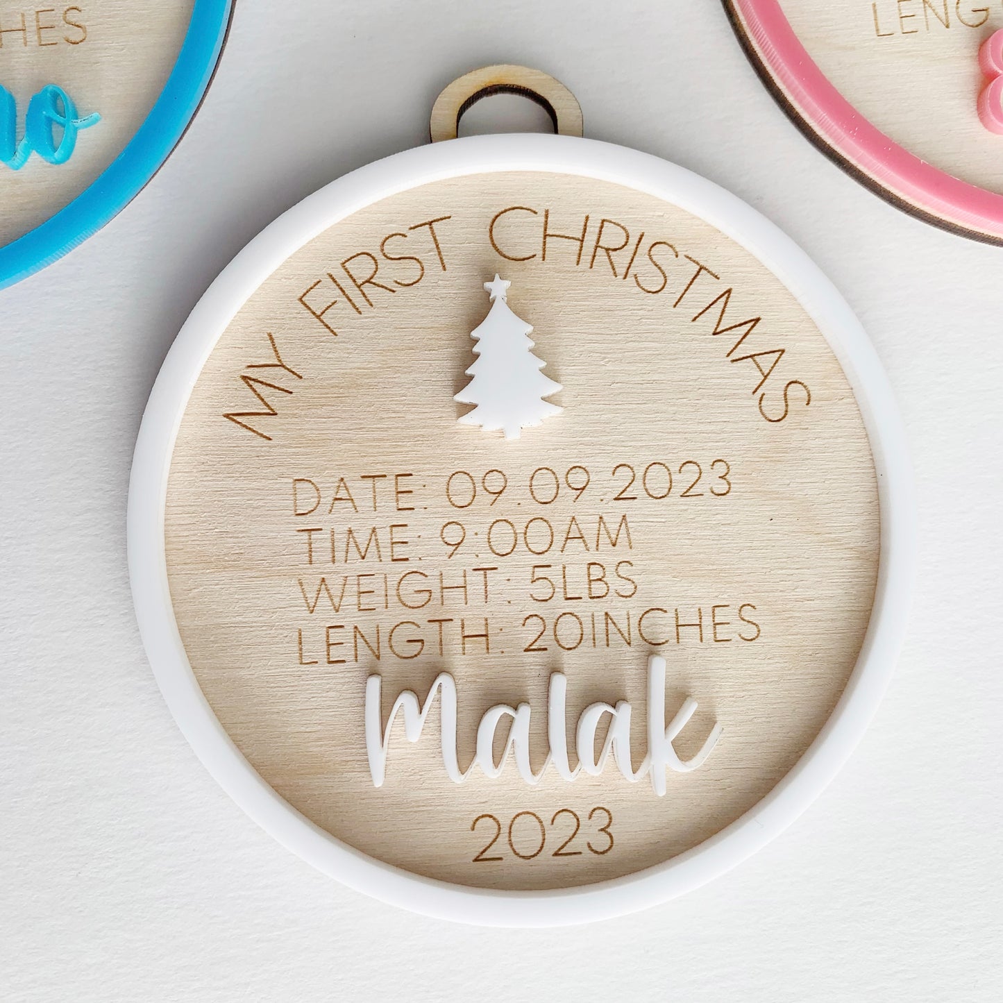 My First Christmas Ornament - Baby’s First Christmas 2023