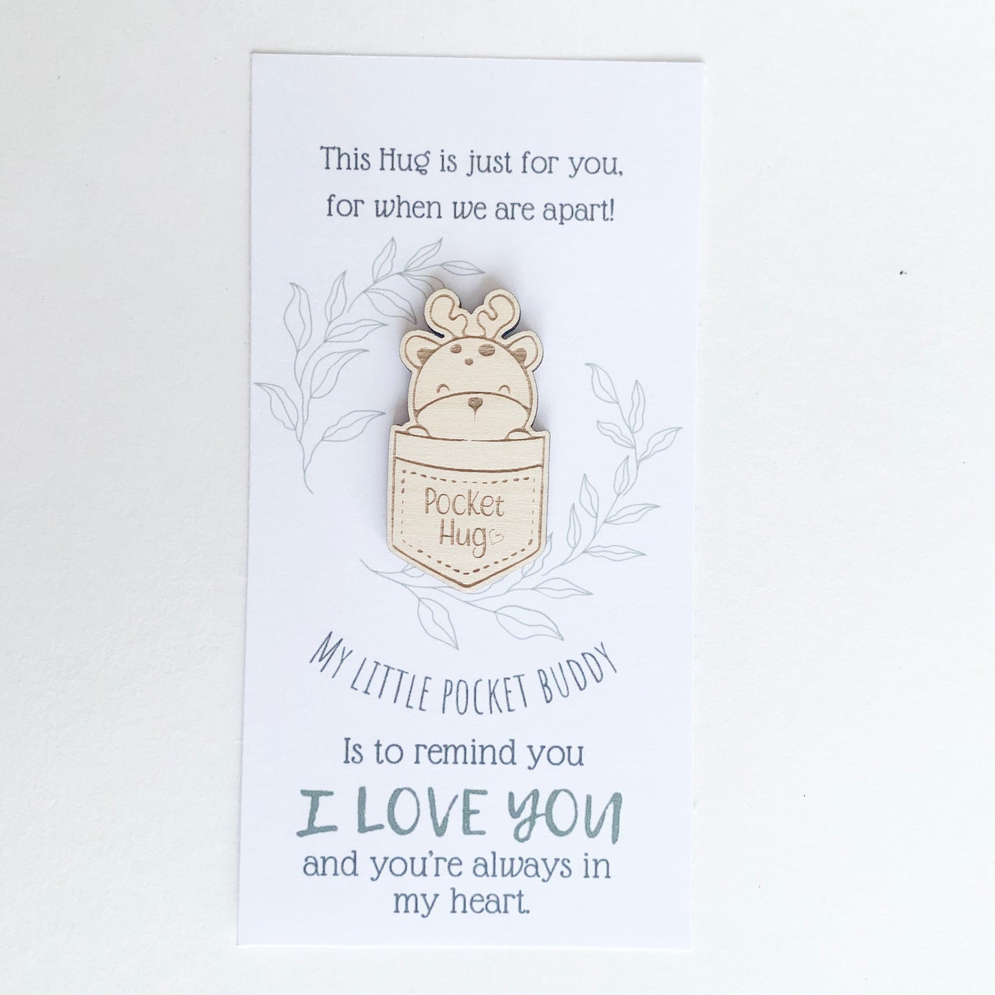 Pocket Pal Hug, Child Separation Anxiety gift, Pocket Friend, Pocket Pet