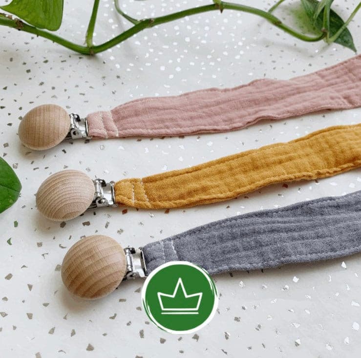 Customized Soother Clip, Personalized Soother Clip, Personalized Pacifier Clip, Custom Dummy Clip, Grey, Yellow, Pink.