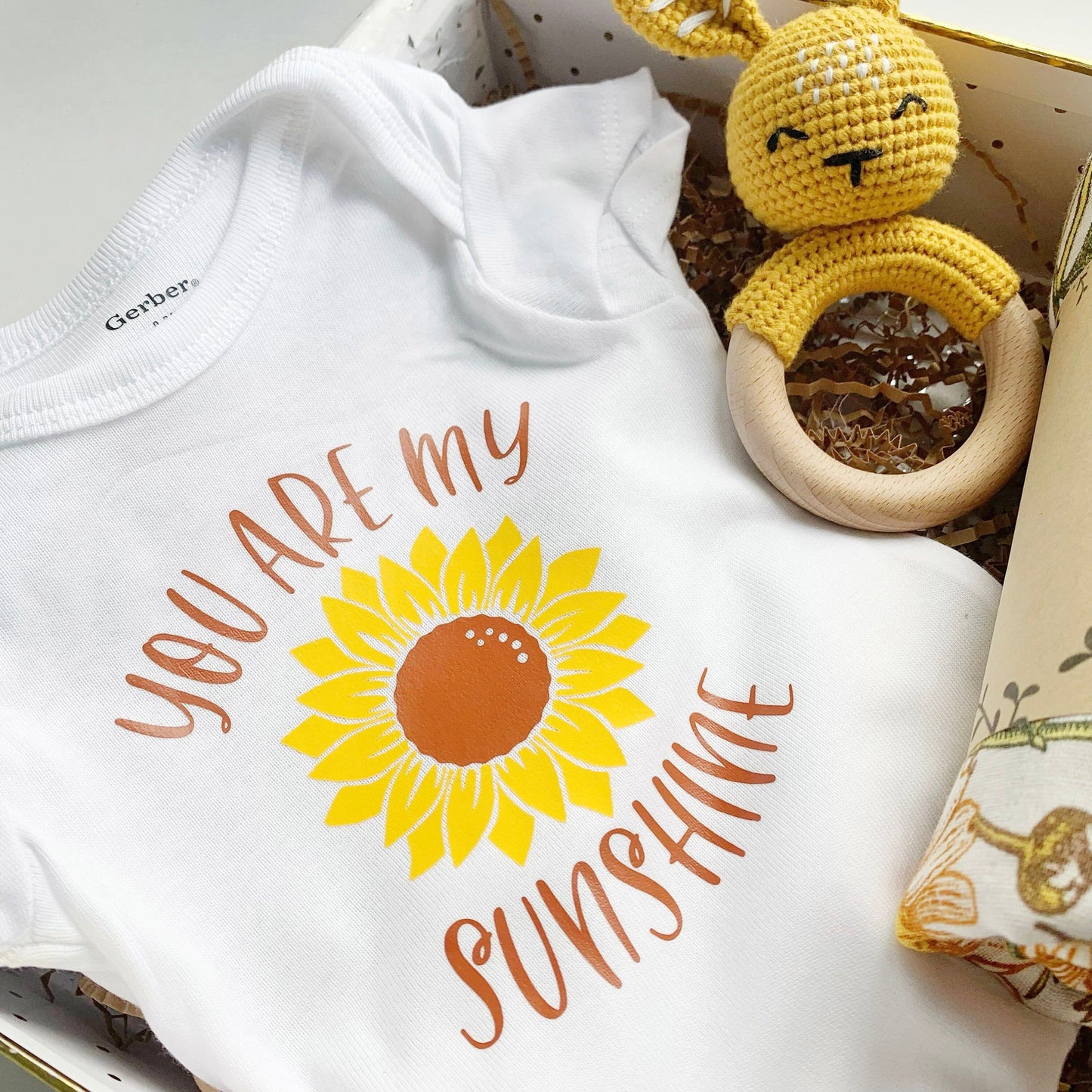 Wild Flower Baby Gift Box - You Are My Sunshine