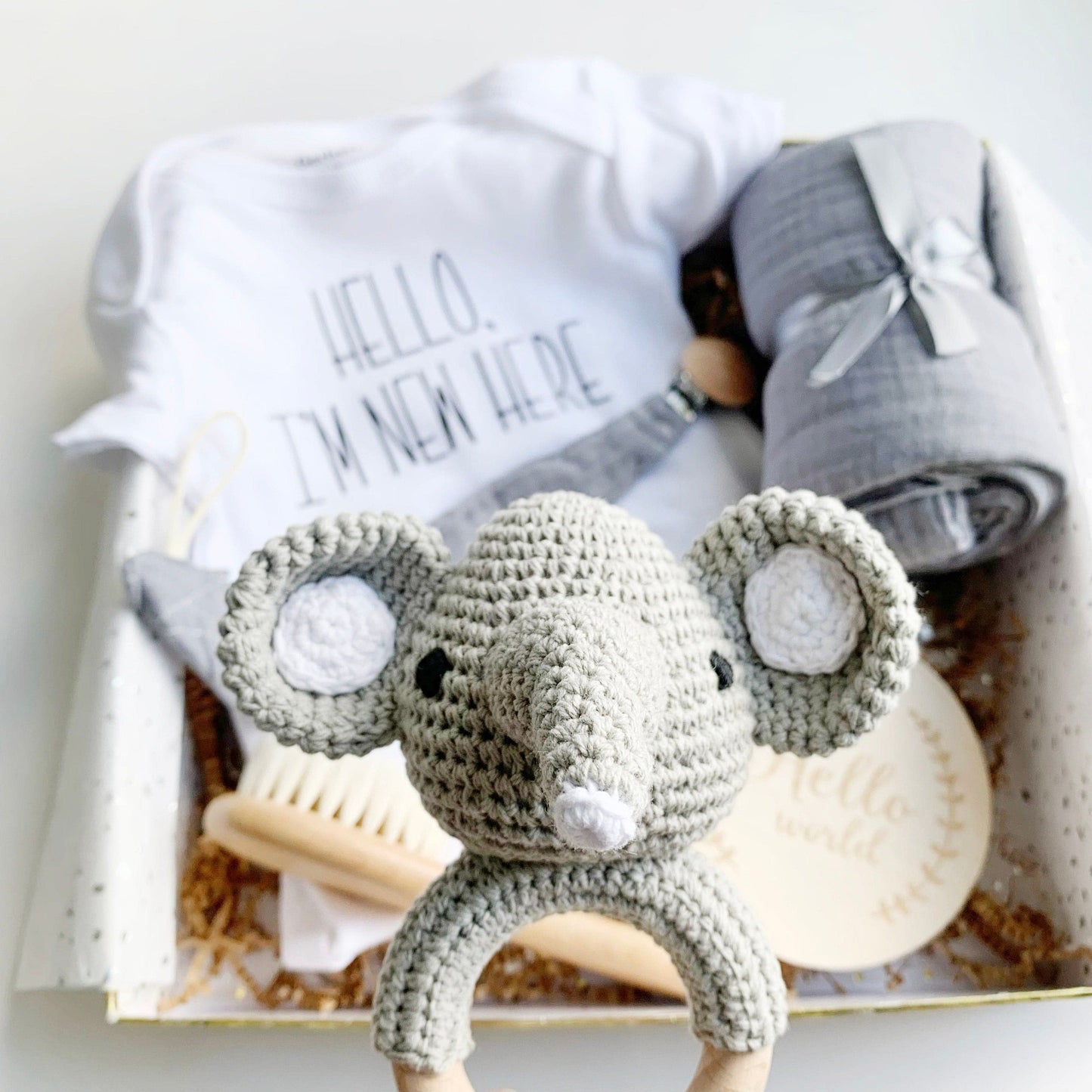 Baby Gift Box, Gender Neutral Baby Gift, Baby Shower Gift Basket, Baby Girl Gift, Baby Boy Gift, New Baby Gift Set, Newborn Gift, Present.