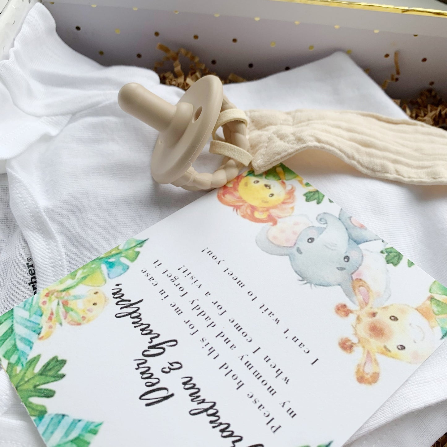 Pregnancy Announcement for Grandparent, Aunt, Uncle, Family, Friends and Godparents - Personalized.