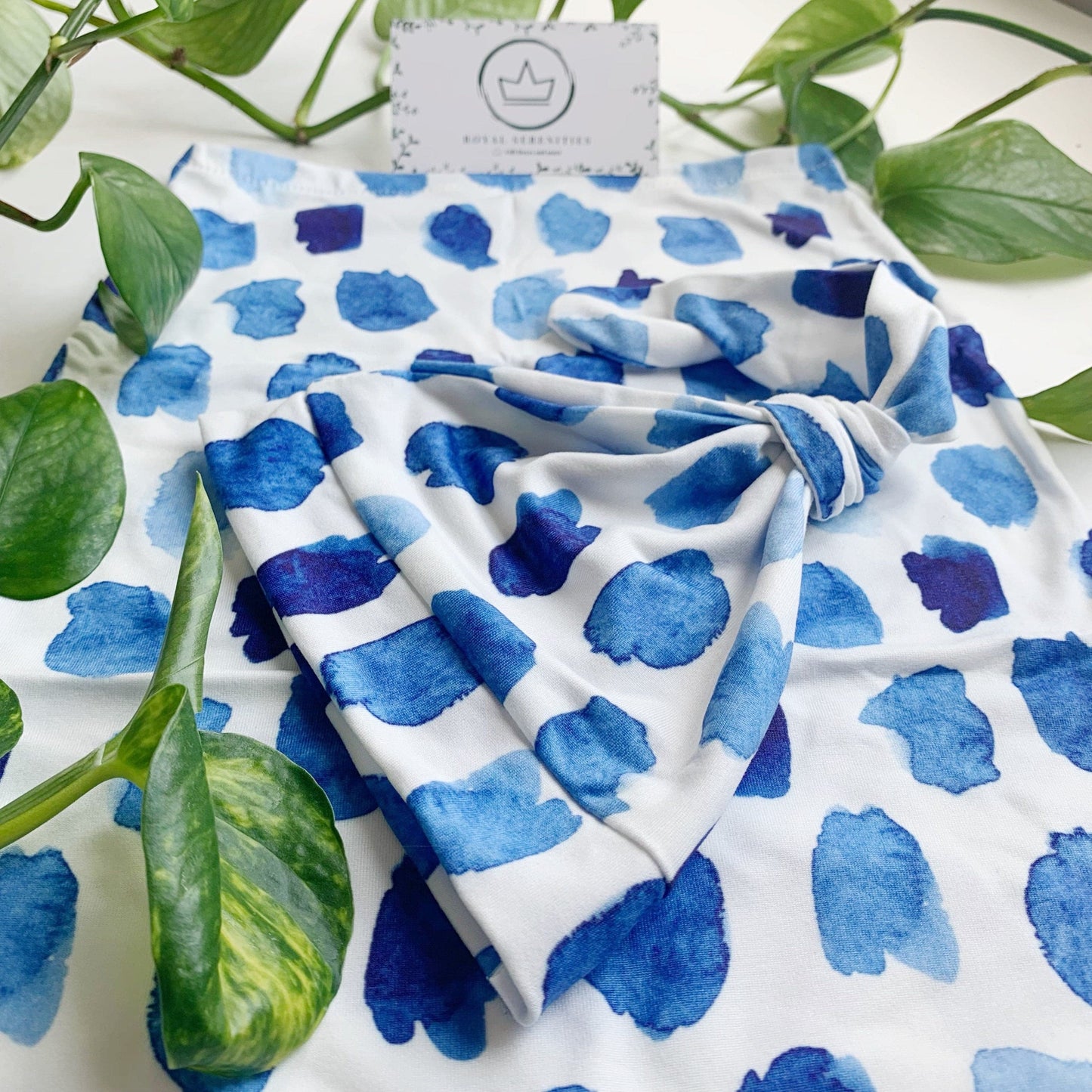 Baby Swaddle sack - Green Rainbow