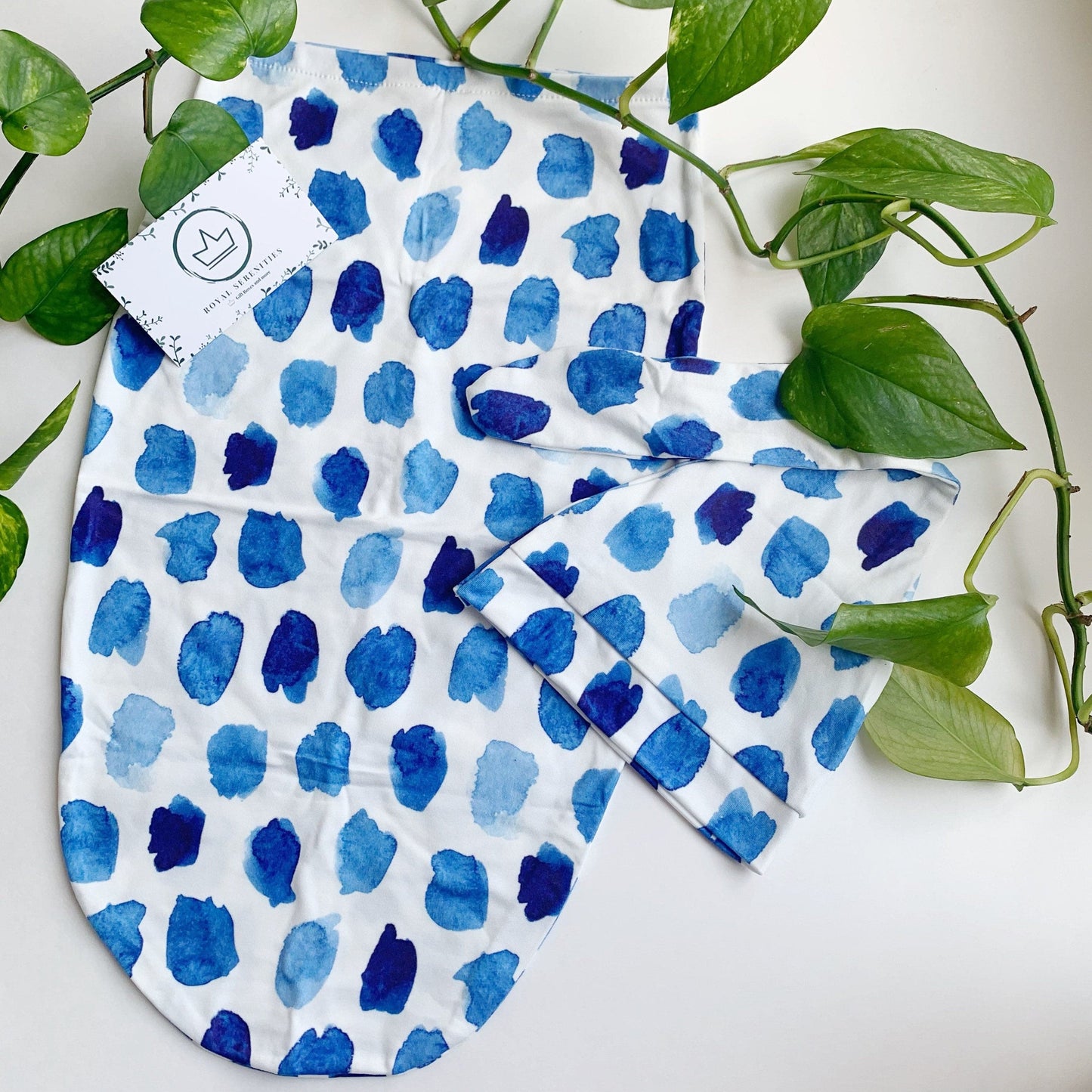 Baby Swaddle sack - Green Rainbow