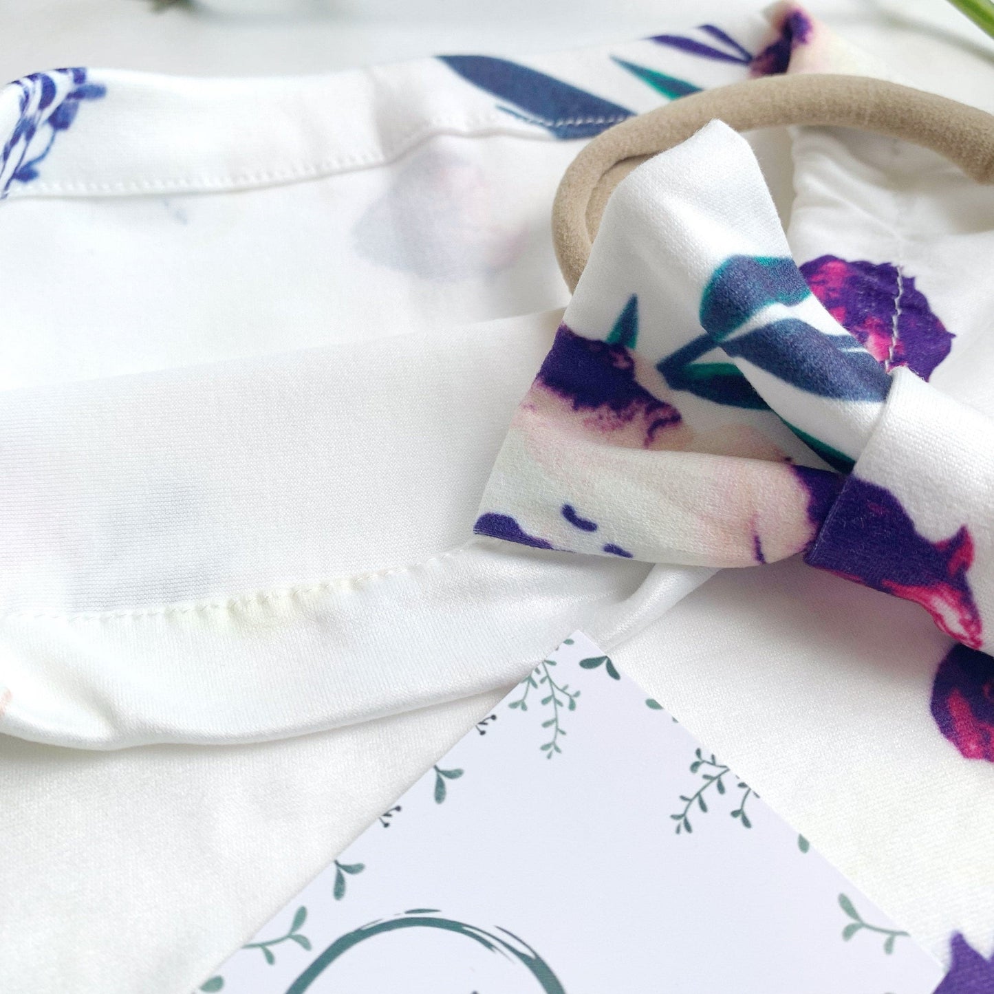 Baby girl swaddle Sack with bow, Pink Floral, personalized, Coming home, Custom Swaddle Set, Newborn swaddle set gift, hospital photo prop.