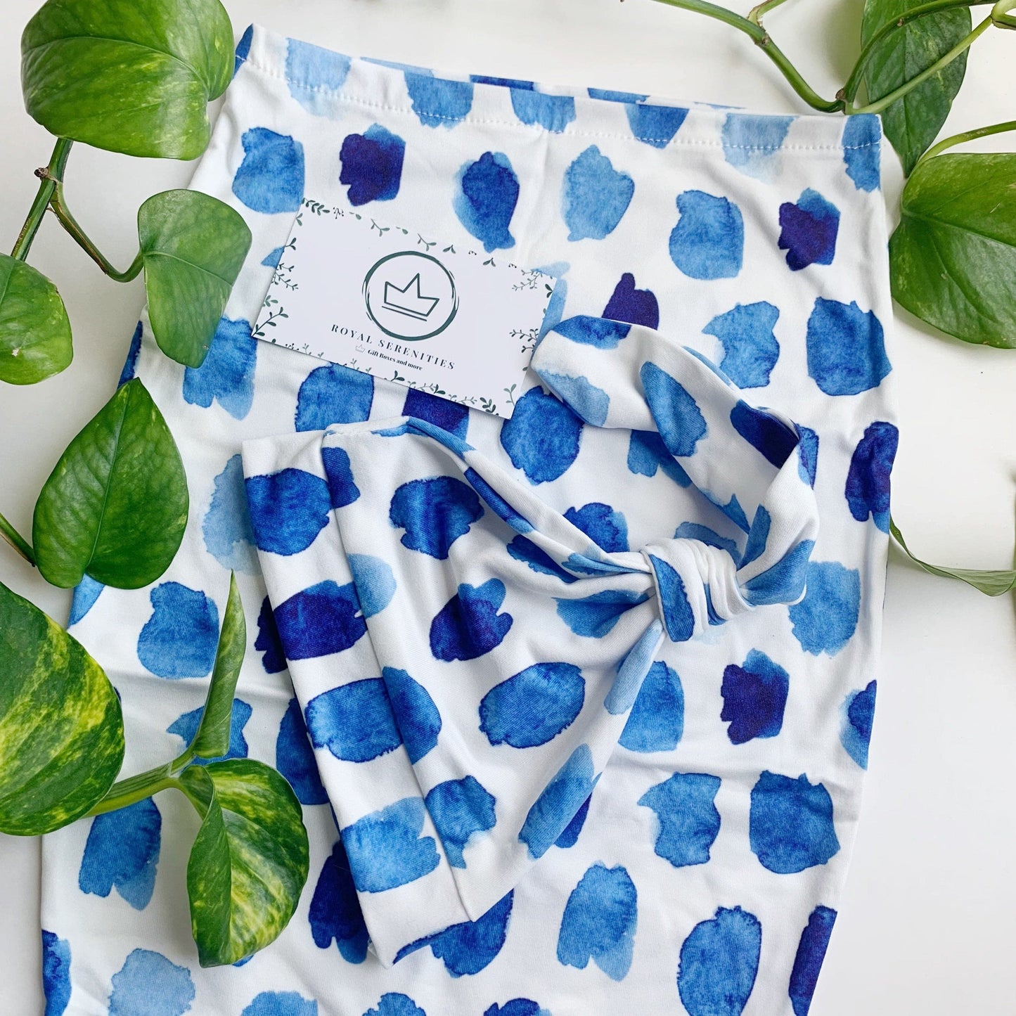 Baby Swaddle sack - Green Rainbow