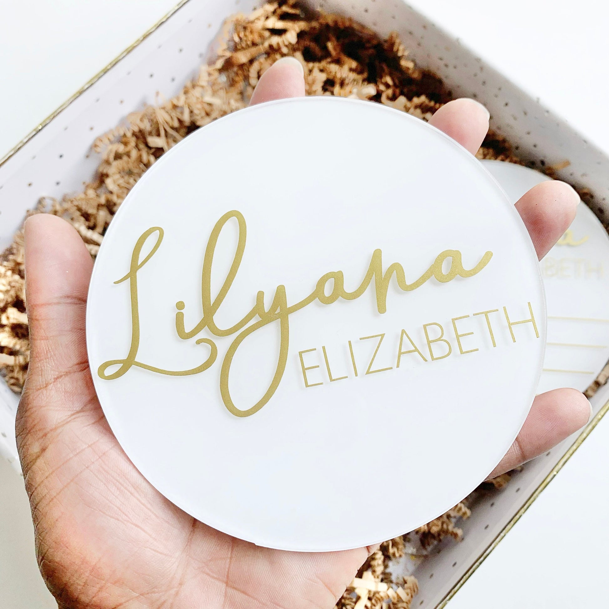 Personalized Baby Name Announcement Disk Sign, Newborn Baby Birth Stat Sign, Newborn Photo Prop, Baby Arrival, Pregnancy Birth Announcement