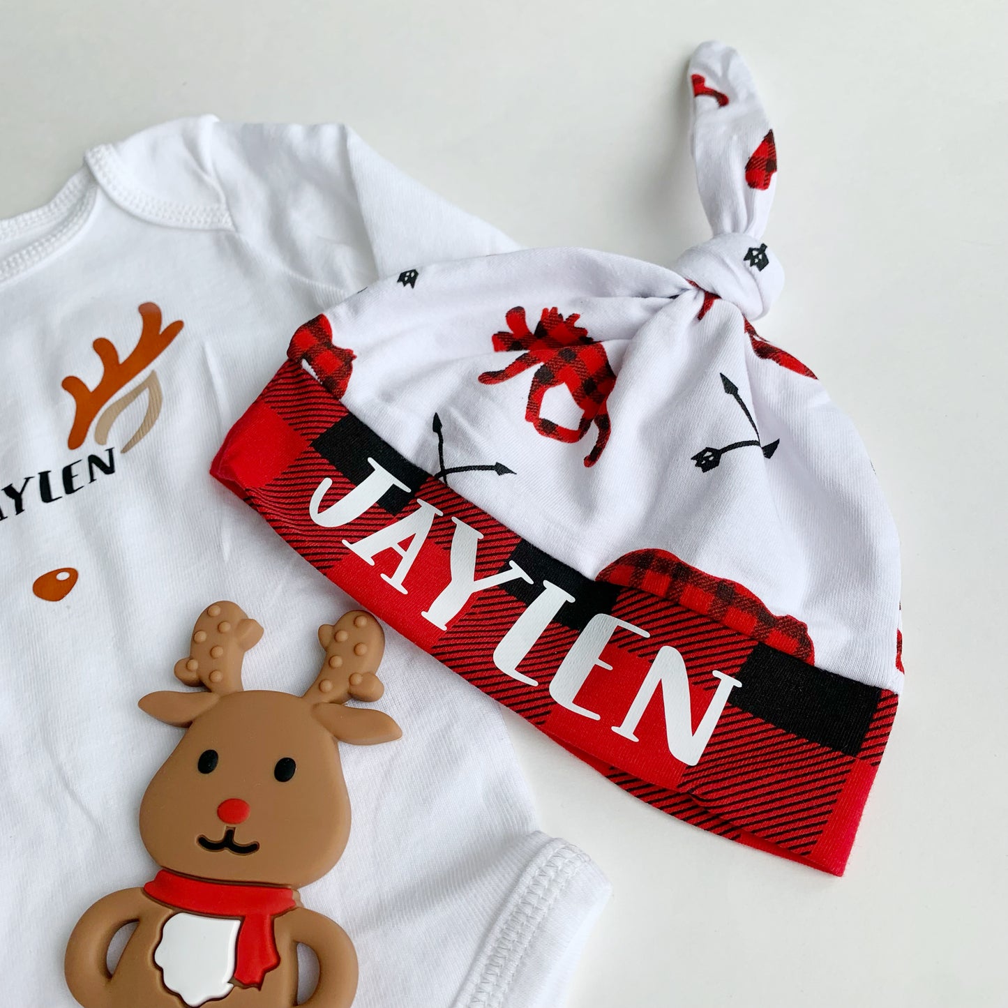 Baby First Christmas Outfit - Custom Baby Christmas Hat