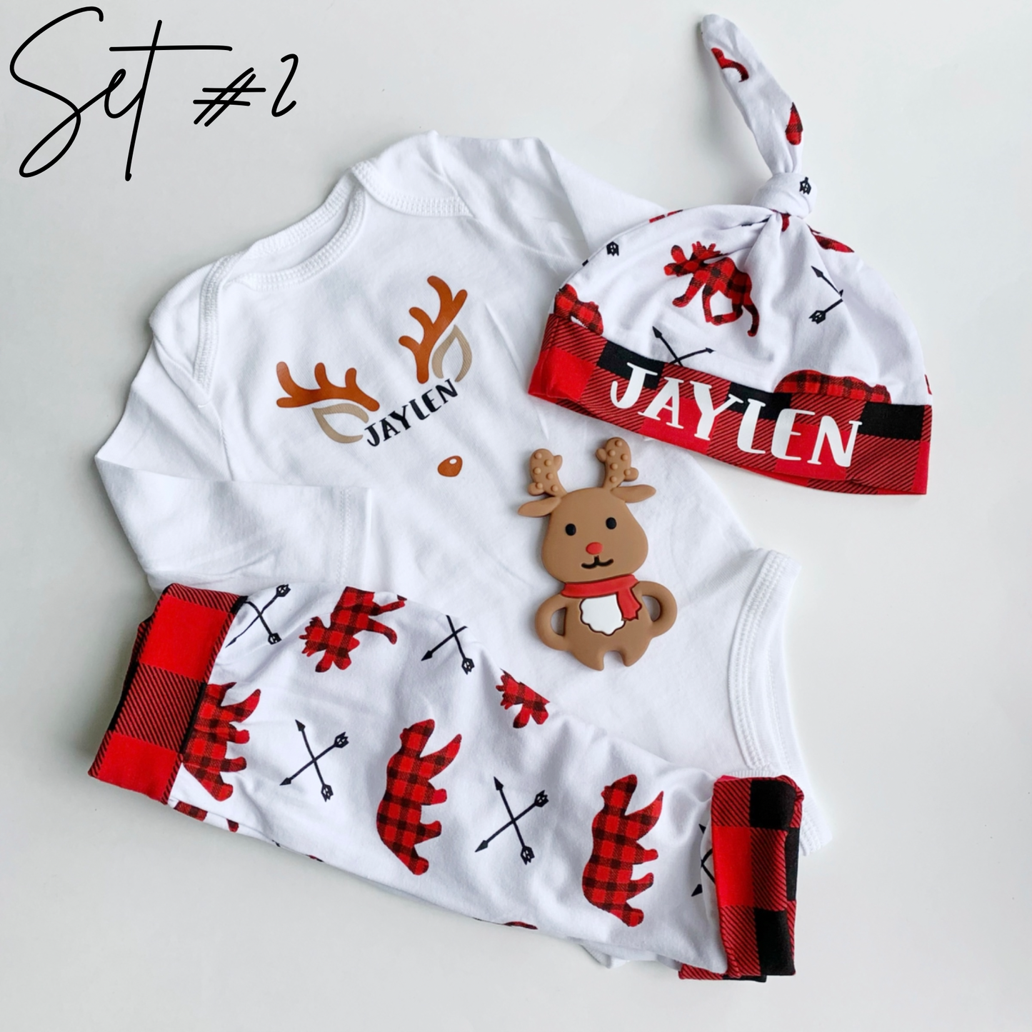 Baby's First Christmas - Personalized Outfit