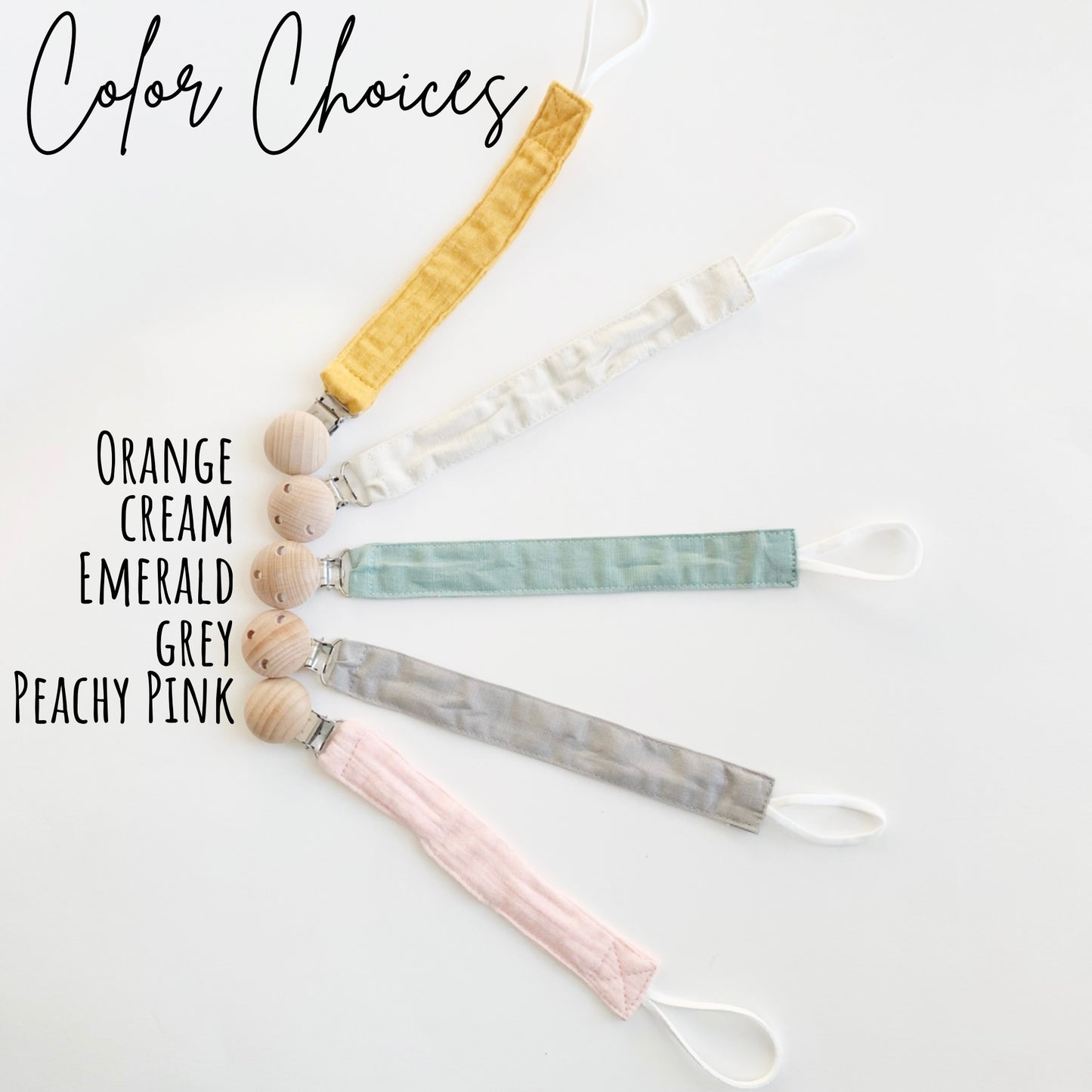 Personalized Christmas Soother Clip