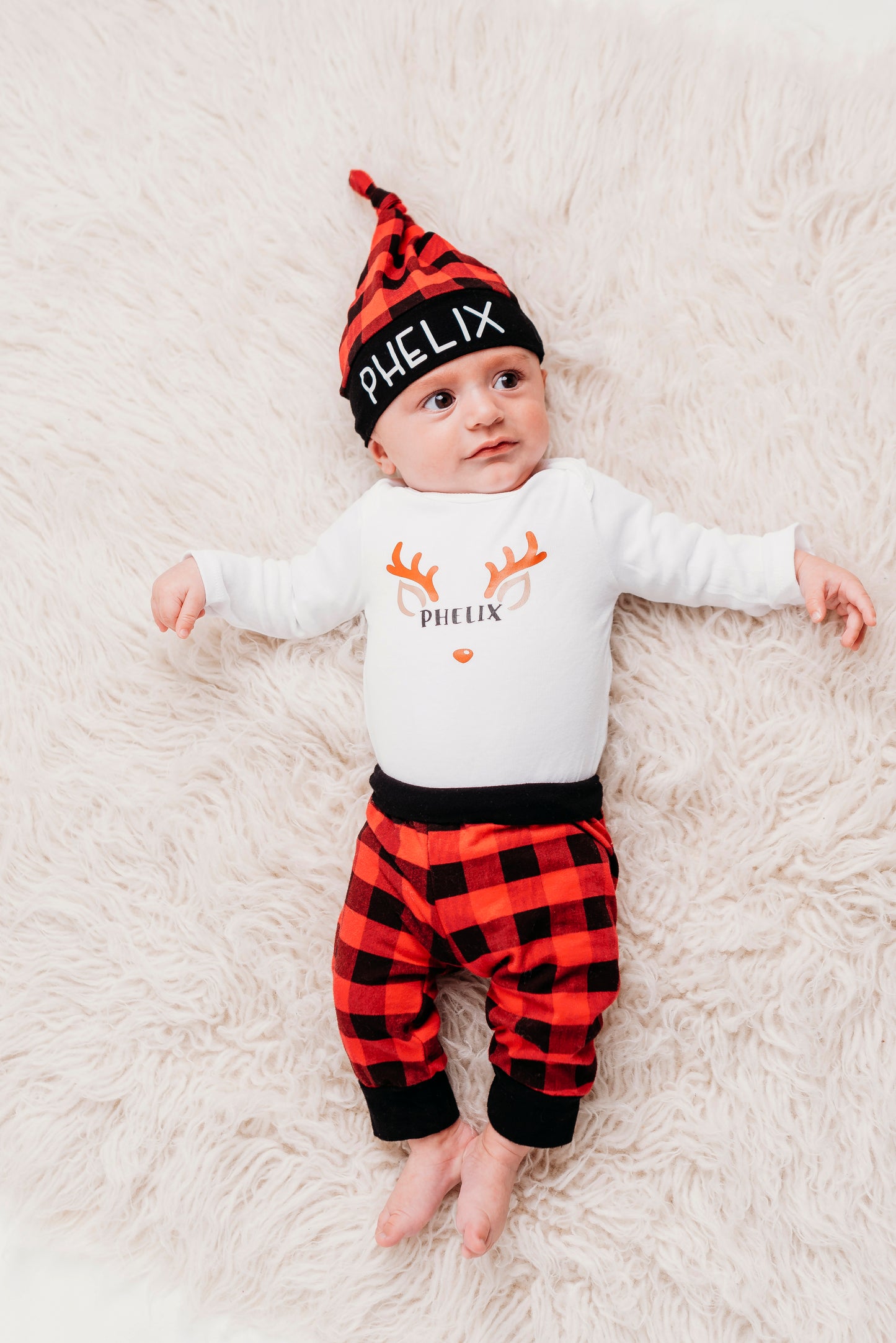 Baby's First Christmas - Personalized Outfit