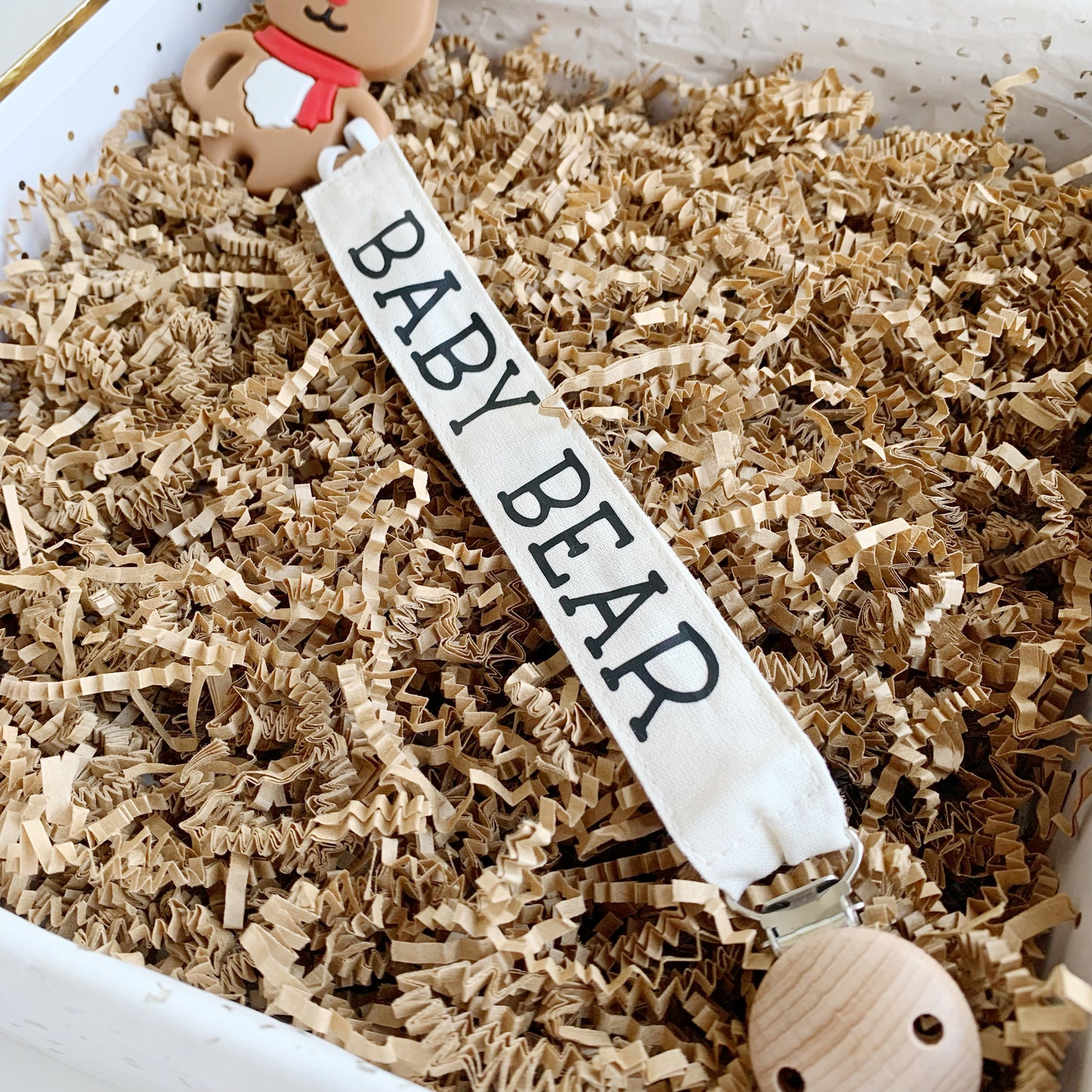 Personalized Christmas Soother Clip