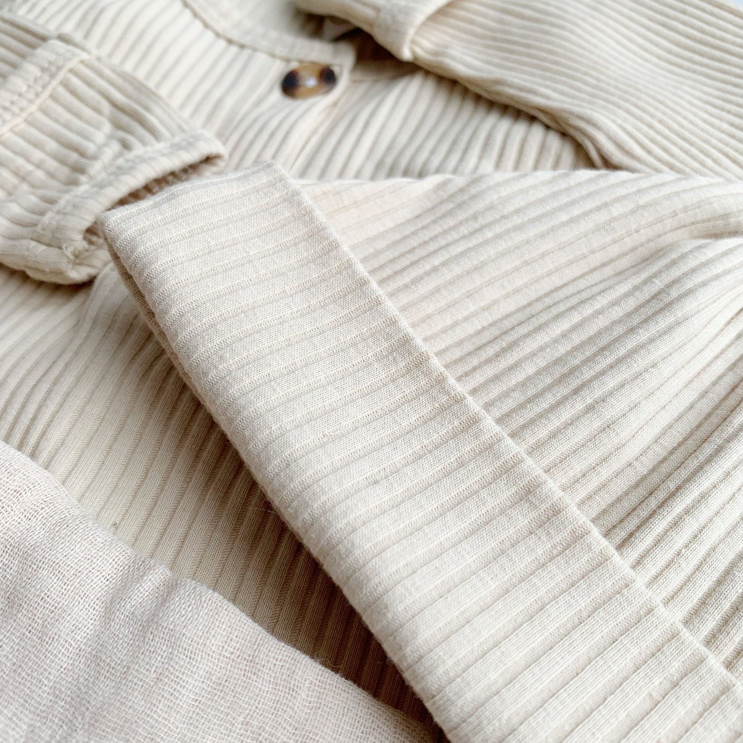 Custom Coming Home Baby Outfit Gift - Gender Neutral Beige