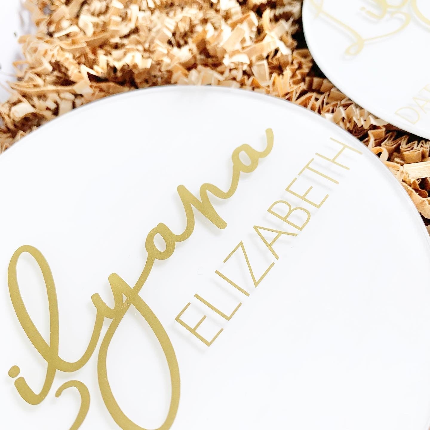 Personalized Baby Birth Disc - Acrylic Sign