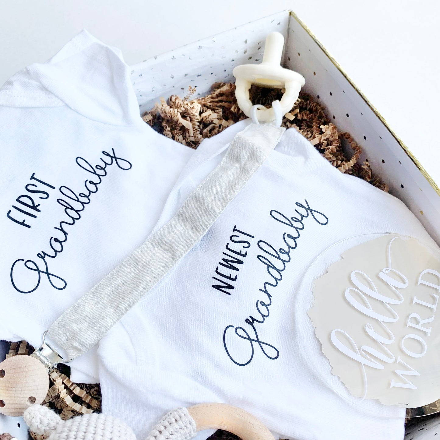 Pregnancy Announcement Box - Promoted To Grandma!