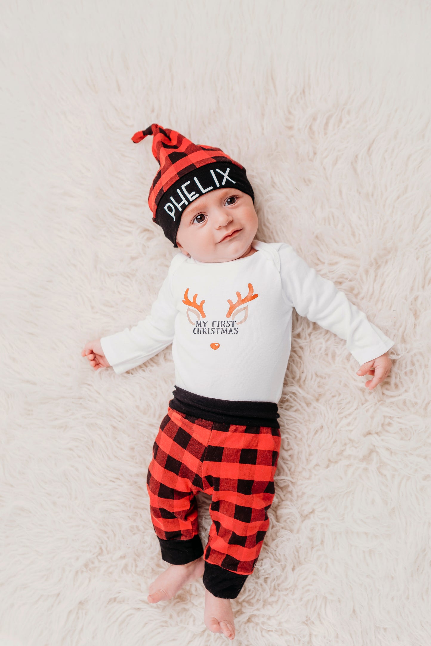 Baby's First Christmas - Personalized Outfit
