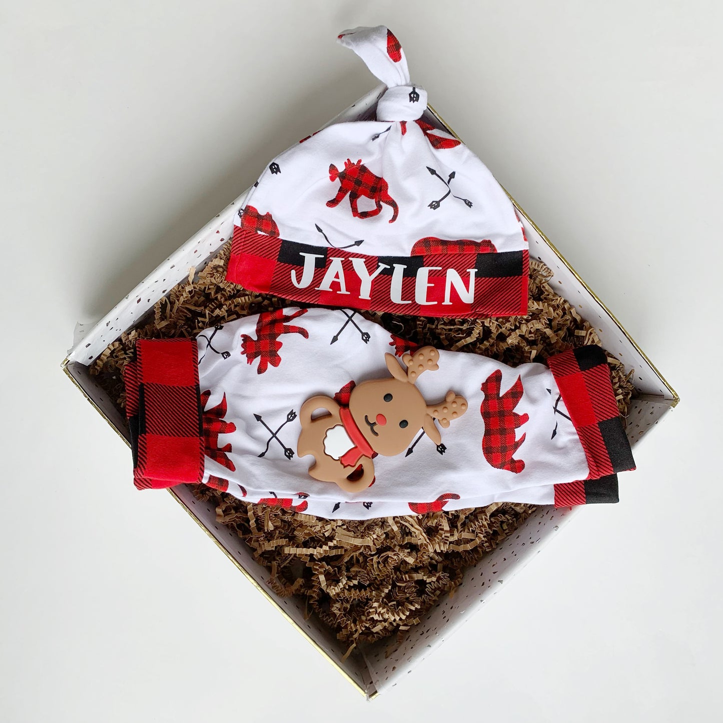Baby First Christmas Outfit - Custom Baby Christmas Hat