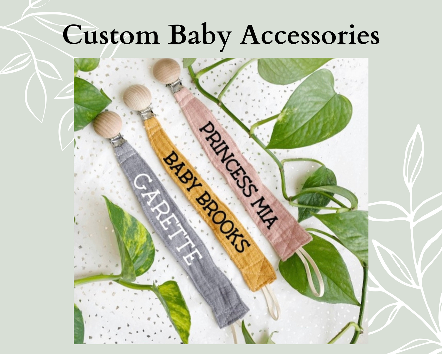 Custom Baby Accessories