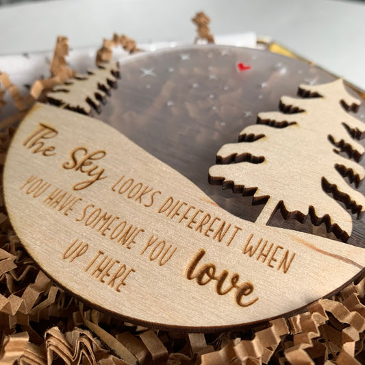 Memorial Christmas Ornament - Someone we love in Heaven