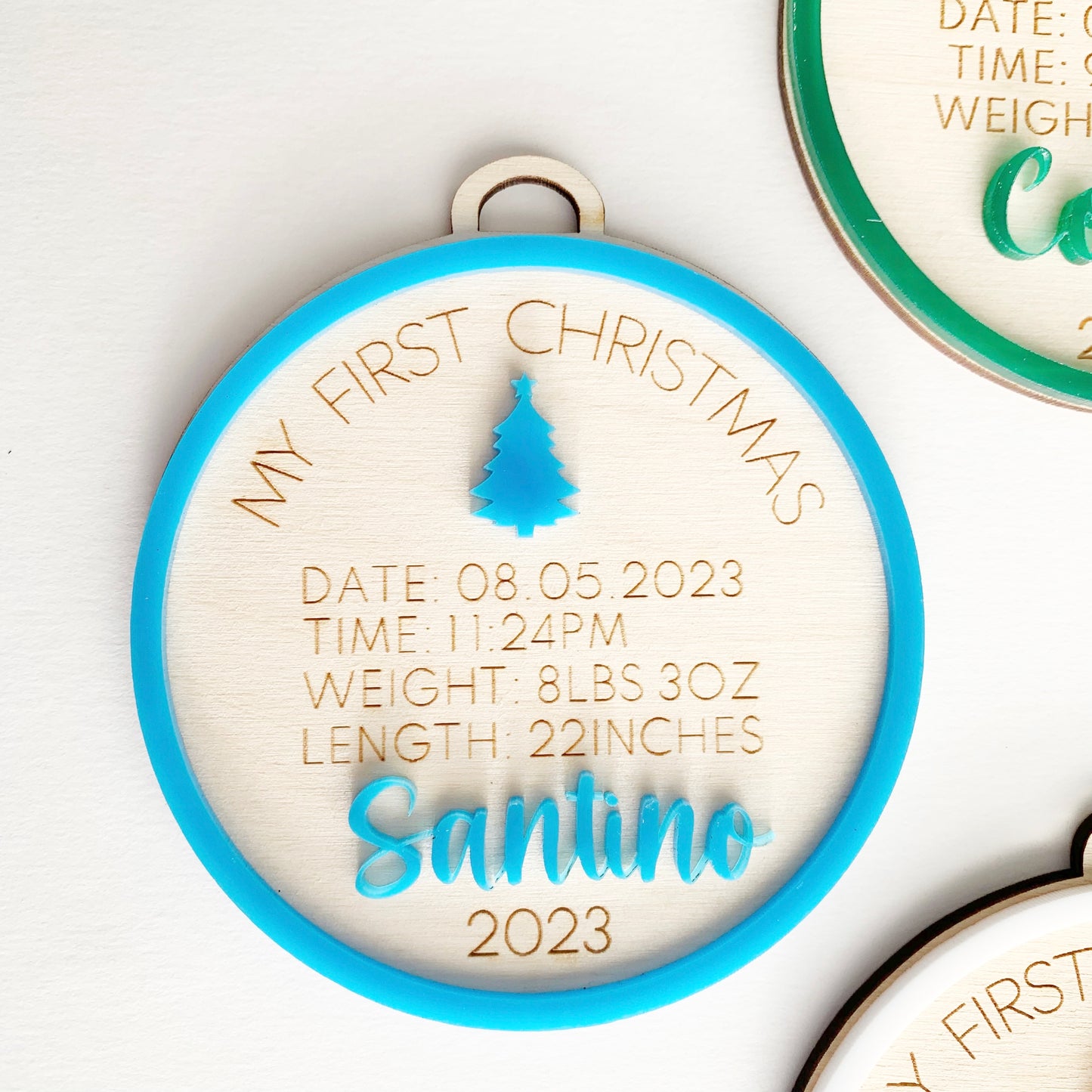 My First Christmas Ornament - Baby’s First Christmas 2023