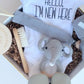 Gender Neutral Baby Shower Gift Box - Grey Elephant