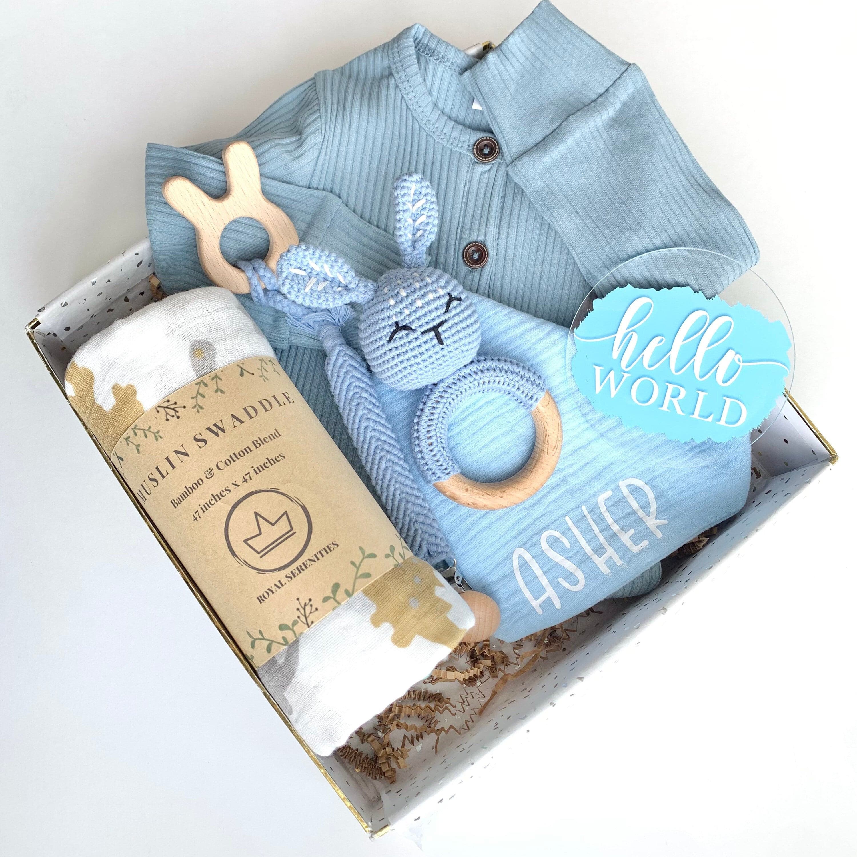Cherry Blossom (Luxury) Baby Gift Box – Duck Egg Baby