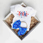 Independence Day - Red, White and Blue Baby Gift Box