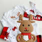 Baby First Christmas Outfit - Custom Baby Christmas Hat
