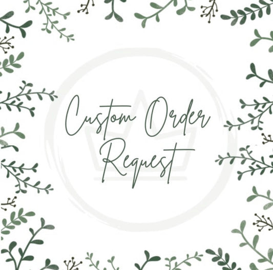 Custom Onesie & T-Shirt Order
