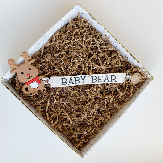 Personalized Christmas Soother Clip